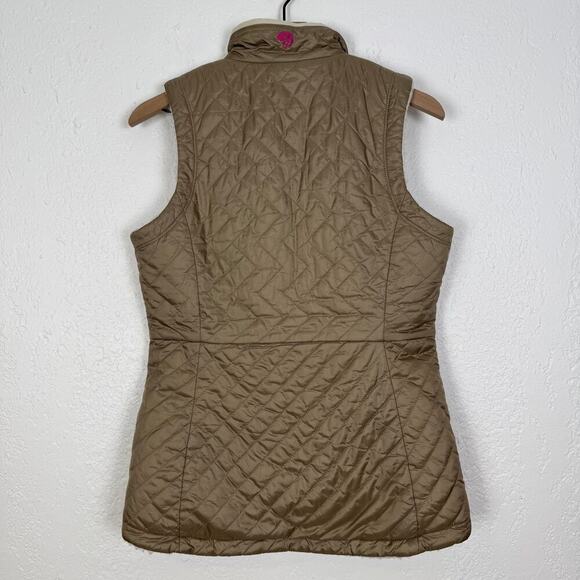 Mountain Hardwear Women's Reversible Quilted Fleece Vest Size Small - Picture 3 of 6